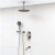 A175868 Встраиваемый комплект для ванны с верхней душевой насадкой, лейкой и изливом WasserKRAFT (A175868)