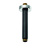 KLUDI A-QA Потолочный кронштейн для верхнего душа, 150 мм, черный матовый/хром (6651587-00)