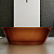 Прозрачная ванна ABBER Kristall коричневая (AT9707Opal)