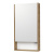 Зеркальный шкаф Aquaton Сканди 45 Белый/Дуб Рустикальный (1A252002SDZ90)