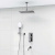A171668 Встраиваемый комплект для ванны с верхней душевой насадкой, лейкой и изливом WasserKRAFT (A171668)