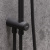 Душевая система Damixa Scandinavian Pure: верх.душ 250 мм, ручн.душ 1 ф-ция, штанга 1050-1450, черный (936000300)