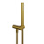 Душевой набор для встраиваемого смесителя, брашированное золото PVD (PJ) (53PJ440TTP4)