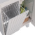 Шкаф Lemark ROMANCE 60 см подвесной/напольный, с откидной корзиной для белья, цвет корпуса, фасада: Белый глянец (LM07R35N-SH)