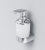 Стеклянный диспенсер для жидкого мыла с настенным держателем AM.PM Sensation (A3036900)
