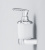 Стеклянный диспенсер для жидкого мыла с настенным держателем AM.PM Sensation (A3036900)