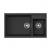 Кухонная мойка Omoikiri Tedori 86-2-LB-BL (4993932)