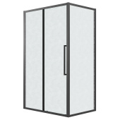 Душ.ограждение 120.K33.02.1070.21.02 Cosmo (100*70*195) черный матовый, стекло шиншилла, 2 места (120.K33.02.1070.21.02) Душ.ограждение 120.K33.02.1070.21.02 Cosmo (100*70*195) черный матовый, стекло шиншилла, 2 места (120.K33.02.1070.21.02)