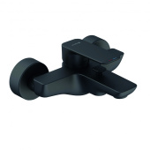 KLUDI PURE&STYLE однорычажный смеситель для ванны и душа, черный матовый (406813975)