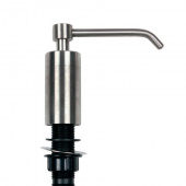 Дозатор мыла-пены в раковину нажимной. Nofer (03103.S)