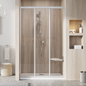 Душевая дверь Ravak ASDP3-110 S сатин + транспарент (00VD0U02Z1) Душевая дверь Ravak ASDP3-110 S сатин + транспарент (00VD0U02Z1)