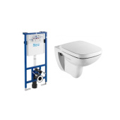 Инсталляция для унитаза ROCA DUPLO ONE 890070020 (механическая) + Унитаз подвесной ROCA DEBBA 34699L00Y Rim гор. вып. 40*35,5 (белый) + Сиденье для унитаза ROCA DEBBA 8019D2003 (быстросъемное, тонкое, дюропласт, белый) (Set 1.4) Инсталляция для унитаза ROCA DUPLO ONE 890070020 (механическая) + Унитаз подвесной ROCA DEBBA 34699L00Y Rim гор. вып. 40*35,5 (белый) + Сиденье для унитаза ROCA DEBBA 8019D2003 (быстросъемное, тонкое, дюропласт, белый) (Set 1.4)