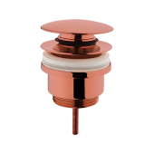Донный клапан для раковины Vitra с переливом(нажимной), цвет медный (A4514926)
