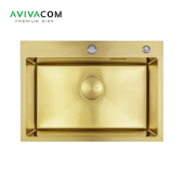 Кухонная мойка AVIVACOM 65*45 нано-золото (NG6545) Кухонная мойка AVIVACOM 65*45 нано-золото (NG6545)