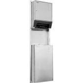 Встраиваемвый блок в стену Nofer с автоматическим диспенсером бум. полотенец и контейнером для мусора (12012.S) Встраиваемвый блок в стену Nofer с автоматическим диспенсером бум. полотенец и контейнером для мусора (12012.S)