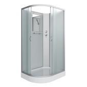 Душ.каб. NG-3312-14RBK (1200х800х2000) низкий поддон(13см) стекло МАТОВОЕ 3 места (33121423RBK)