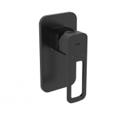 Встраиваемый смеситель с одним выходом, черный, Slide, IDDIS (SLIBL00i66)