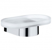 Мыльница Keuco Edition 300, стекло/хром (30055019000)