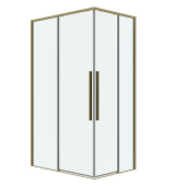 Душ.ограждение 300.K33.01.1190.32.00 Galaxy (110*90*195) золото сатин, стекло прозрачное, 2 места (300.K33.01.1190.32.00) Душ.ограждение 300.K33.01.1190.32.00 Galaxy (110*90*195) золото сатин, стекло прозрачное, 2 места (300.K33.01.1190.32.00)