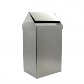 Контейнер Nofer из нерж. Стали прямоугольное 40 л. с крышкой (14075.40.B) Контейнер Nofer из нерж. Стали прямоугольное 40 л. с крышкой (14075.40.B)