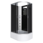 Душ.каб. NG-2510-14LBKG (1200х800х2000) высокий поддон(40см) стекло ТОНИРОВАННОЕ 4 места (25101434LBKG)