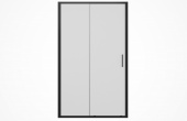 Душевая дверь в нишу BRAVAT BLACKLINE (BD120.4101B)