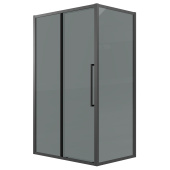 Душ.ограждение 120.K33.02.1170.21.10 Cosmo (110*70*195) черный матовый, стекло тонированное, 2 места (120.K33.02.1170.21.10)
