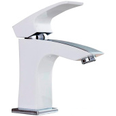 Gappo белый/хром. смеситель д/раковины (G1007-7)