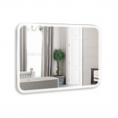 AZARIO зеркало Стив 915*685- 6 (часы+радио+ bluetooth+термометр+подогрев +сенсор выкл) (ФР-00001063)