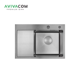 Кухонная мойка AVIVACOM 65*48 нано-сатин, правая (NS6548R)