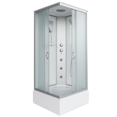 Душ.каб. NG-1108-14G (900х900х2150) средний поддон(26см) стекло МАТОВОЕ 4 места с полкой (11081424G) Душ.каб. NG-1108-14G (900х900х2150) средний поддон(26см) стекло МАТОВОЕ 4 места с полкой (11081424G)