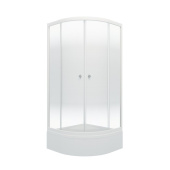 Душевое ограждение Тритон Лайт 90*90 В 1/4 круга, сред. подд., Градиент, Белый (3 места+сифон D90мм) (Щ0000039803) Душевое ограждение Тритон Лайт 90*90 В 1/4 круга, сред. подд., Градиент, Белый (3 места+сифон D90мм) (Щ0000039803)
