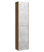 Подвесной пенал Aqwella Mobi 36,5 см (MOB0535DB+MOB0735BS)