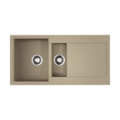 Omoikiri Sakaime 100-2-CH Tetogranit/шампань (4993897)