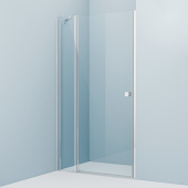 Душевая дверь распашная, глянцевый ал. проф., 110х195, Ray, IDDIS (RAY6CP1i69)