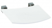 Складное сиденье Keuco Plan, хром/белый (14980010051)