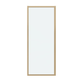 Боковая стенка 200.K33.02.80.32.00 Cosmo (80*195) золото сатин, стекло прозрачное, 1 место (200.K33.02.80.32.00)