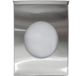 Диспенсер для гигиенических пакетов Nofer из нержавеющей стали. Глянцевый (04050.B) Диспенсер для гигиенических пакетов Nofer из нержавеющей стали. Глянцевый (04050.B)