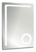 Зеркало Aquanika Cosmo c увеличительным зеркалом, подсветкой и сенсорным выкл./60х80/ (AQC6080RU26)