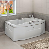 Ванна акриловая "КОНКОРД", 1800х1200, рама-подставка, 1 декоративная ручка (1-01-0-0-1-025)