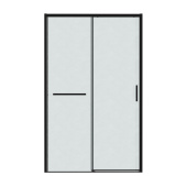 Дверь в нишу 100.K33.05.100.21.02 Style (100*195) черный матовый, стекло шиншилла, 1 место (100.K33.05.100.21.02) Дверь в нишу 100.K33.05.100.21.02 Style (100*195) черный матовый, стекло шиншилла, 1 место (100.K33.05.100.21.02)