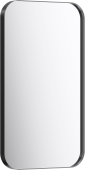 Зеркало Aqwella RM 50*90 см, цвет чёрный (RM0205BLK)