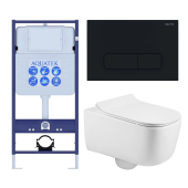 Унитаз с инсталляцией SET AQUATEK ЛУГАНО-017 4в1 (SET AQUATEK ЛУГАНО-017 4в1)
