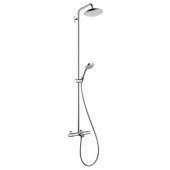 Душевая система Hansgrohe - Croma 220 Showerpipe (27223000)