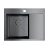 Кухонная мойка Omoikiri Akisame 65-GM-L (4973097) Кухонная мойка Omoikiri Akisame 65-GM-L (4973097)