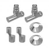 Комплект подключения Lemark LM03412R с круглыми вентилями (LM03412R)