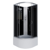 Душ.каб. NG-2508-14BK (900х900х2000) высокий поддон(40см) стекло ТОНИРОВАННОЕ 4 места (25081434BK) Душ.каб. NG-2508-14BK (900х900х2000) высокий поддон(40см) стекло ТОНИРОВАННОЕ 4 места (25081434BK)