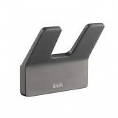 Крючок двойной, сплав металлов, Slide, графит, IDDIS (SLIGM20i41) Крючок двойной, сплав металлов, Slide, графит, IDDIS (SLIGM20i41)