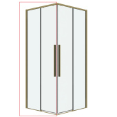 1/2 душ.ограждения 1/2.К33.01.11.32.00 Galaxy (110*195) золото сатин, стекло прозрачное, 1 место (1/2.K33.01.11.32.00) 1/2 душ.ограждения 1/2.К33.01.11.32.00 Galaxy (110*195) золото сатин, стекло прозрачное, 1 место (1/2.K33.01.11.32.00)