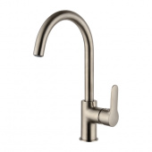 Смеситель для кухни, сатин, Cuba, IDDIS (CU1BNJ0i05)